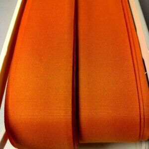 Orange Ribbon Sewing Sew Trim Craft Crafting Bulk Spool 1" Wide